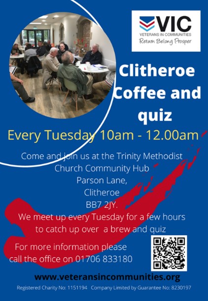 Clitheroe Coffee and Quiz